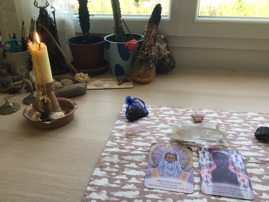 Divine masters oracle reading - blog post by m-c