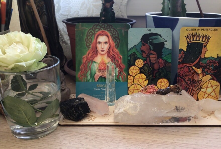 Today’s altar - blog post by m-c