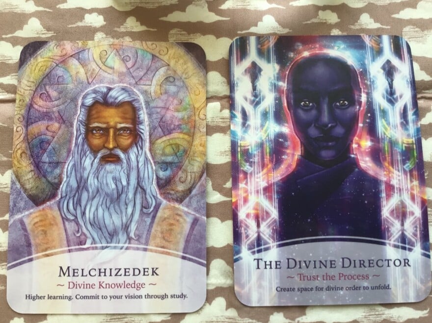 Divine masters oracle reading - blog post by m-c
