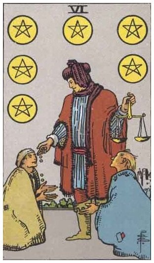 Six of Pentacles