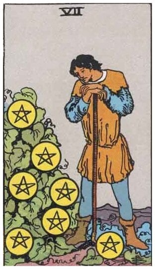 Seven of Pentacles