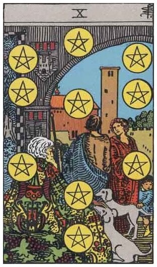 Ten of Pentacles