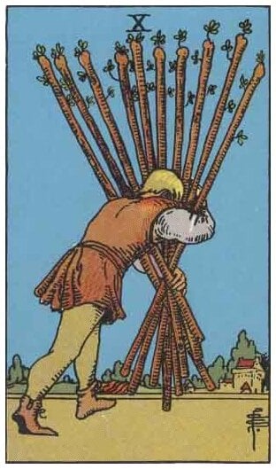 Ten of Wands