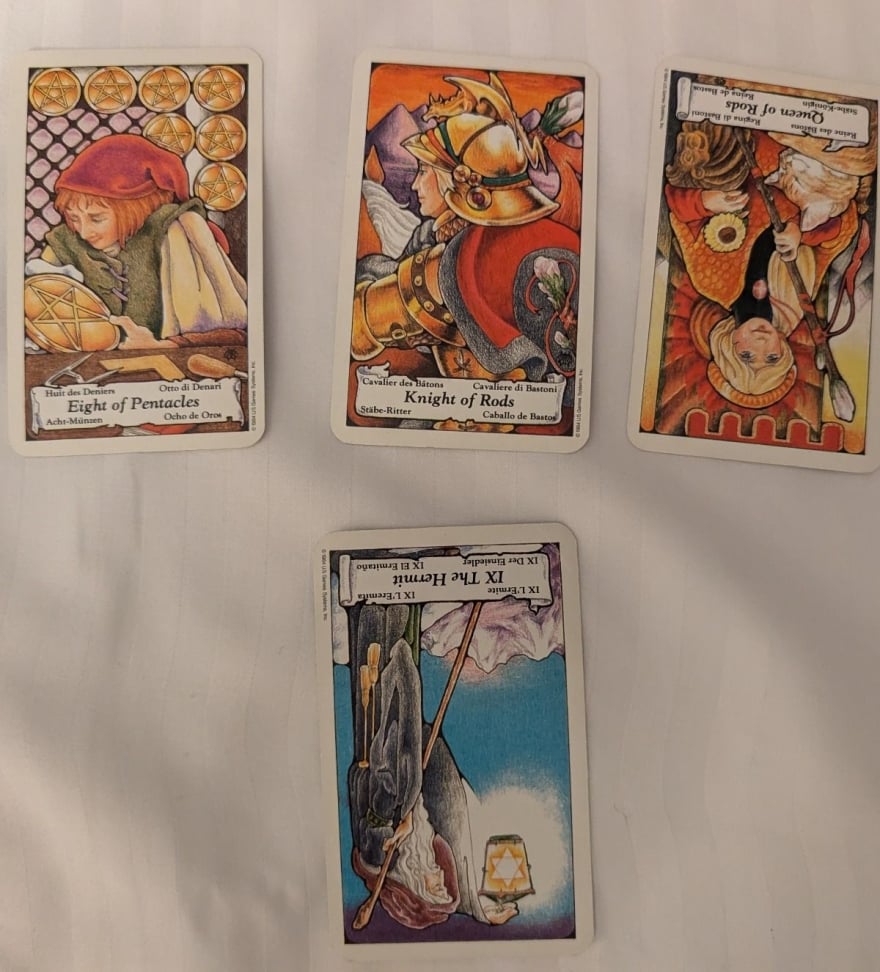 Daily Focus - New Moon in Virgo - tarot reading by Michelle