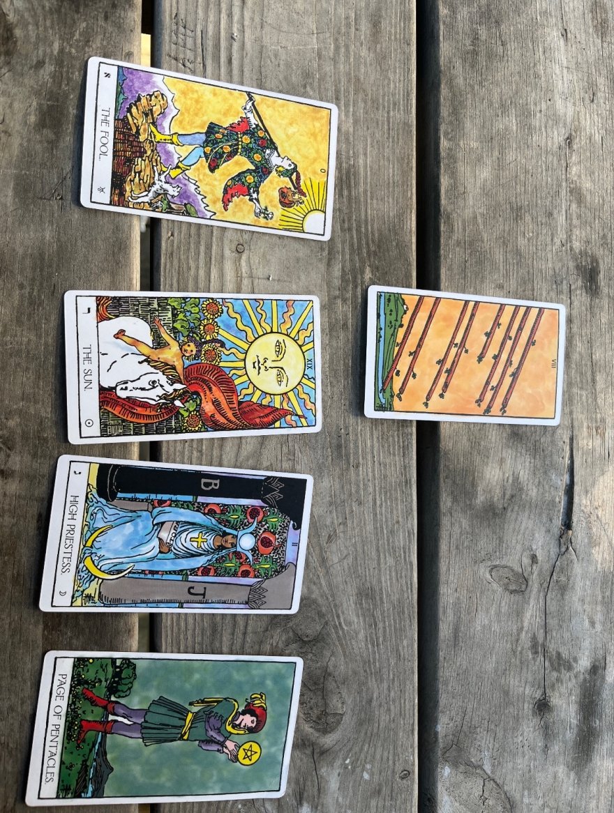 New Moon - tarot reading by svc