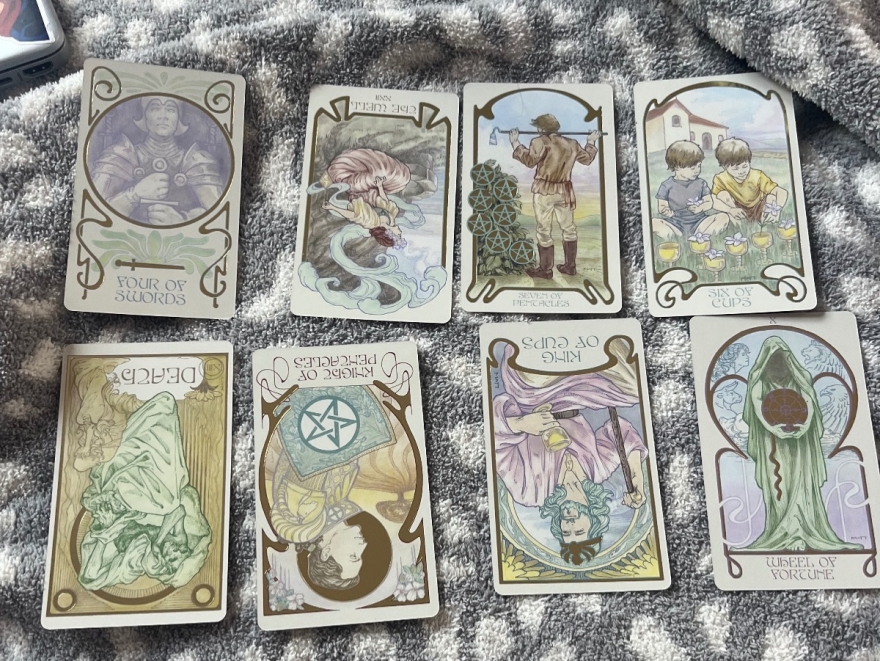 what is he going through? - tarot reading by amber