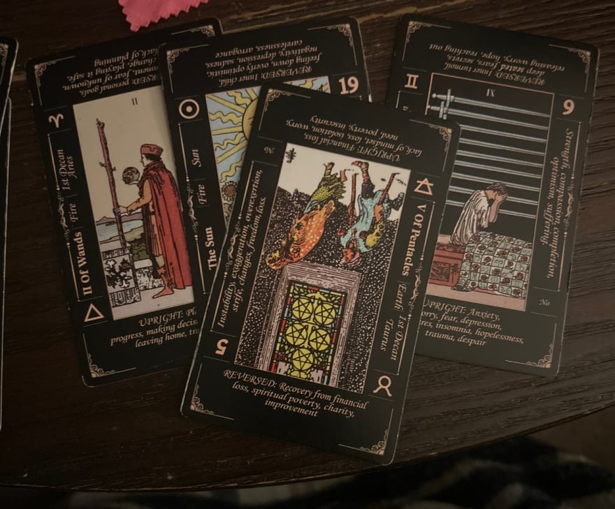 currently.. - tarot reading by Christina Brook