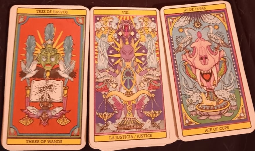 Past Present Future - tarot reading by Aric Mikula