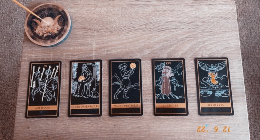 Practice - tarot reading by Ashlie Dorman