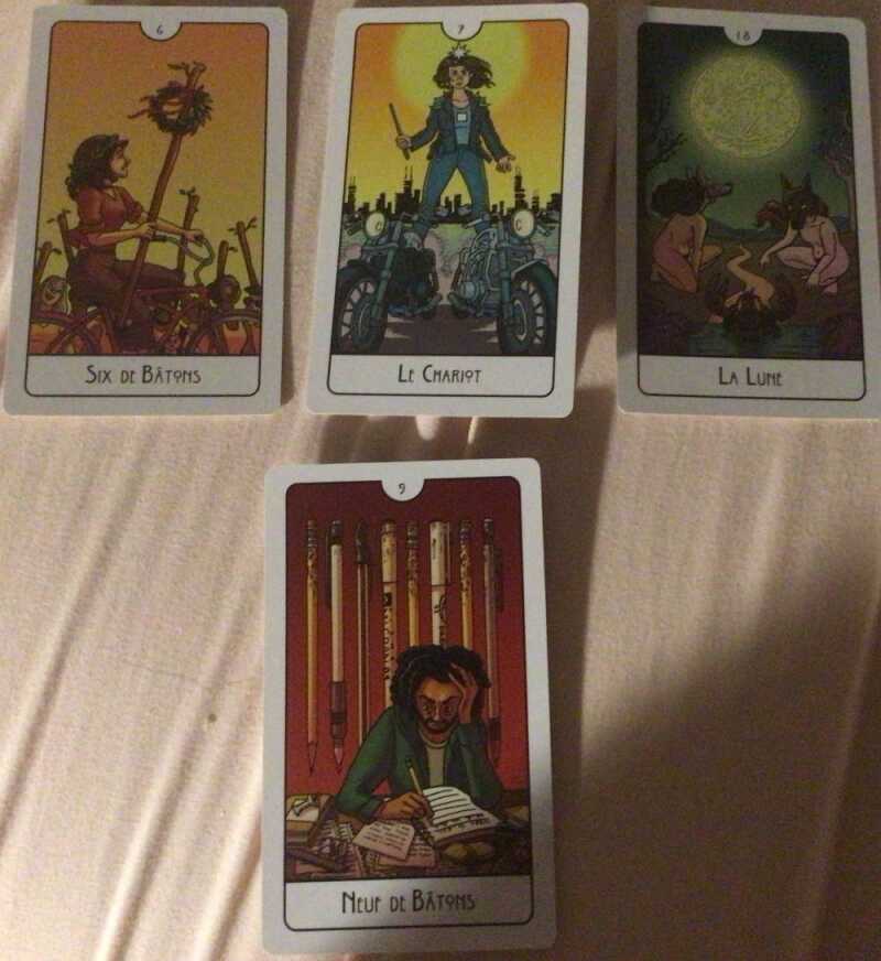 Bedtime reading - tarot reading by m-c