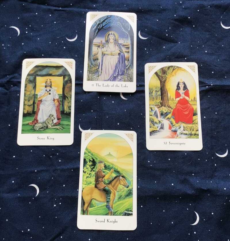 Facing a challenge spread - tarot reading by m-c