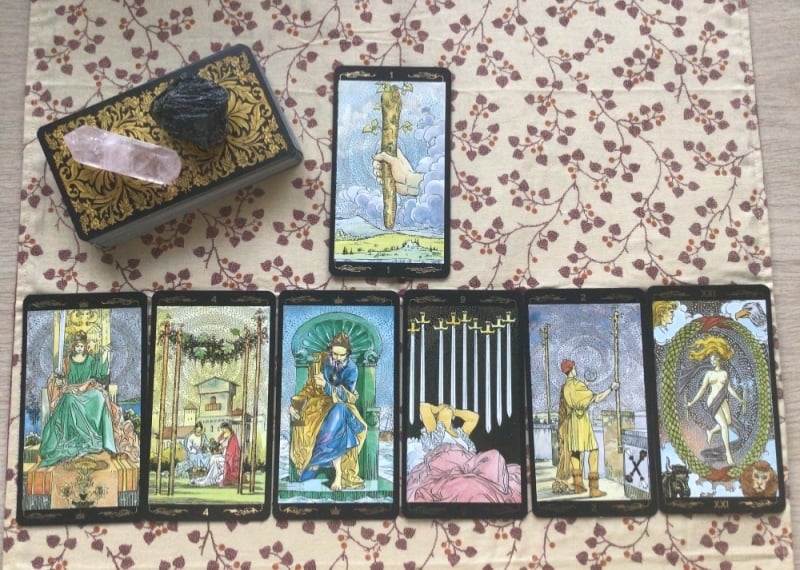 Halcyon spread - tarot reading by m-c