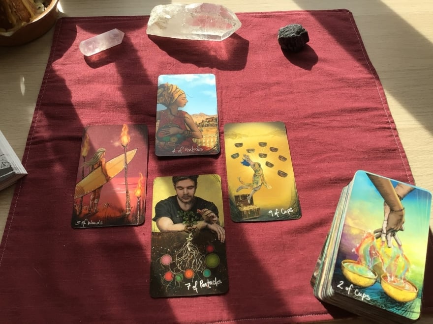 Facing a challenge - tarot reading by m-c