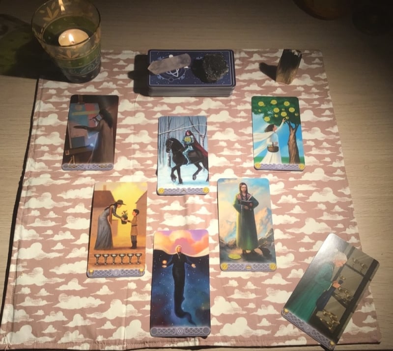 Healing heart spread - tarot reading by m-c