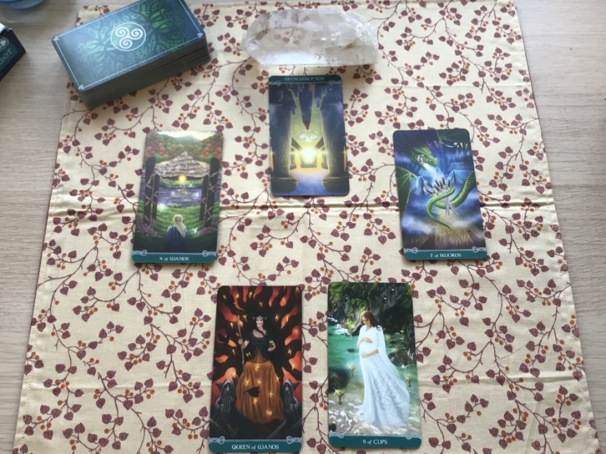 June spread - tarot reading by m-c