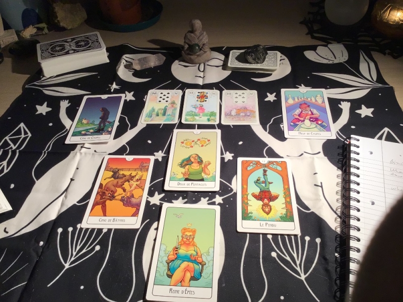 Reading for B. - tarot reading by m-c