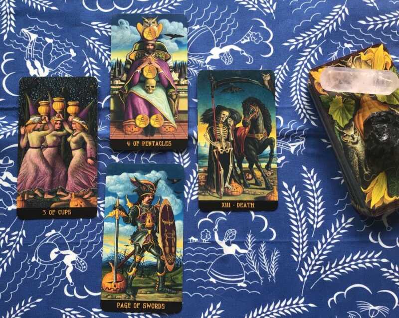 Facing a challenge spread - tarot reading by m-c