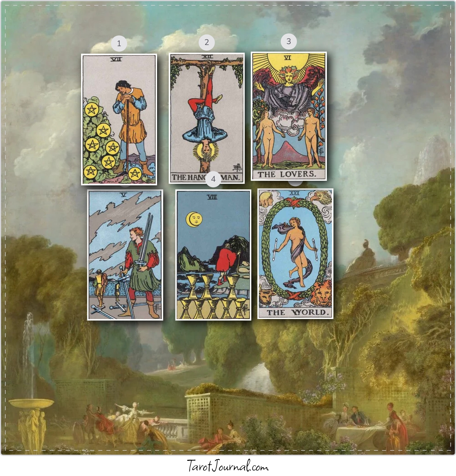 what are his real intentions with me? - tarot reading by Sandra Murillo