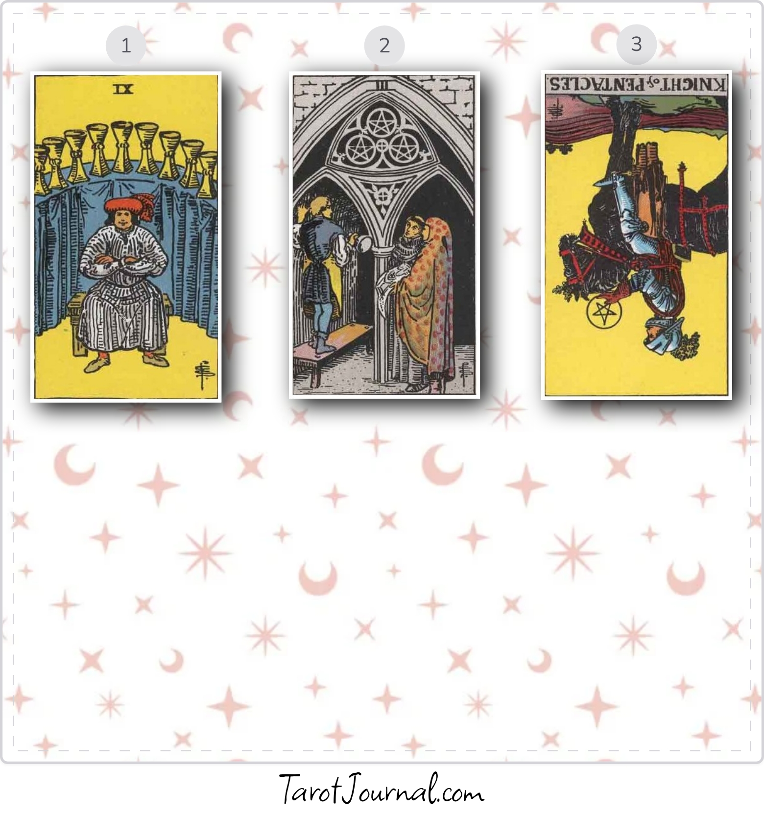 Justin - April 9, 2025 - tarot reading by Emma Barrett