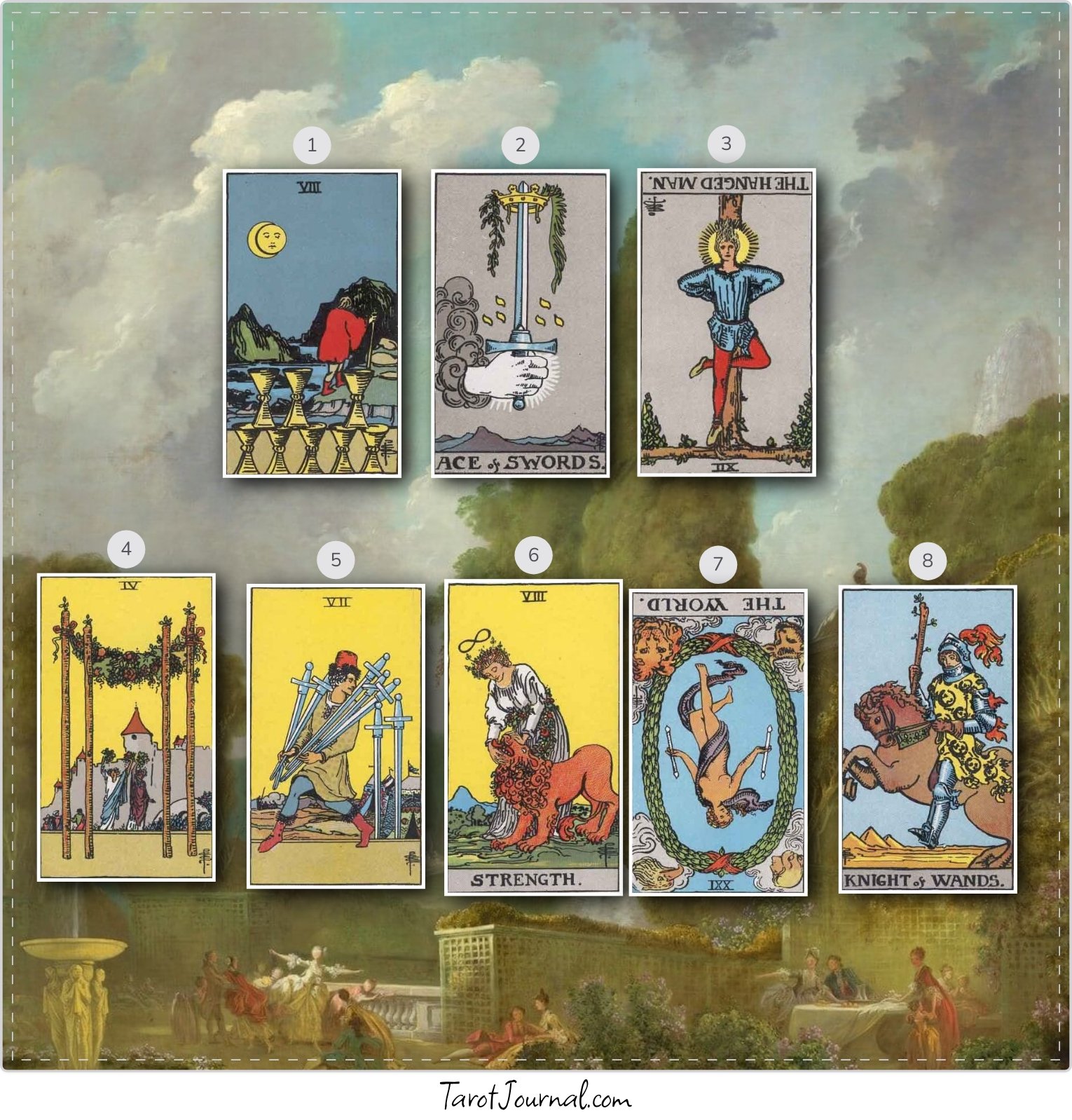 Divination for Reconciliation working - tarot reading by sage
