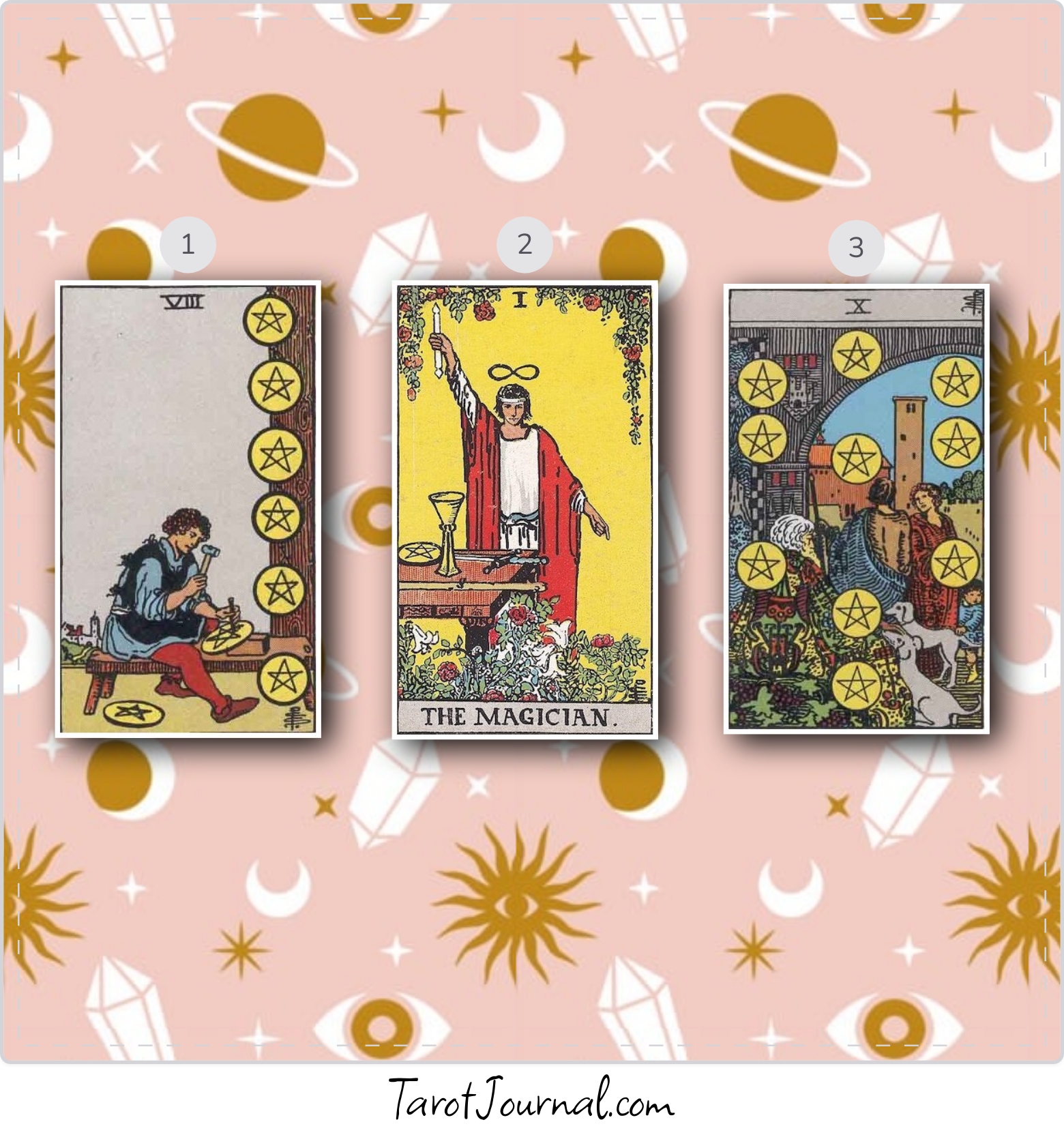 Meet my spirit guides spread - tarot reading by m-c
