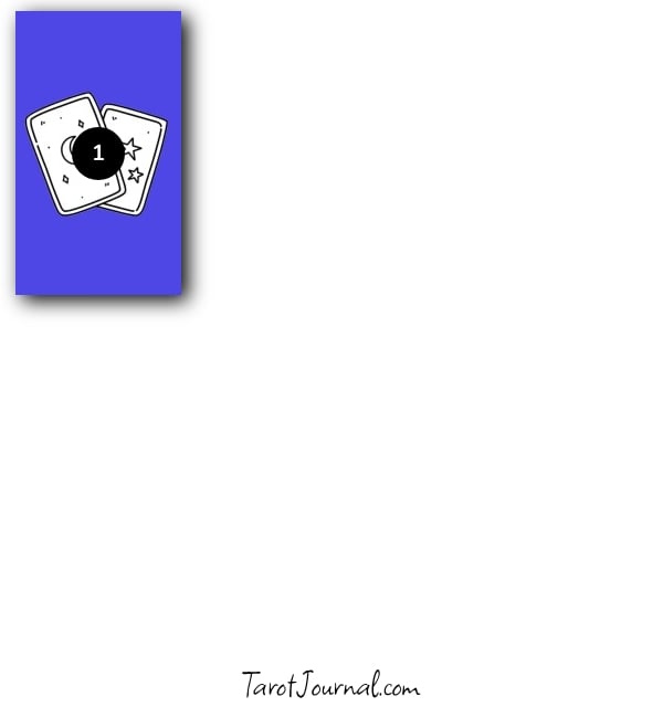 one card spread - tarot spread shared by David Greaver